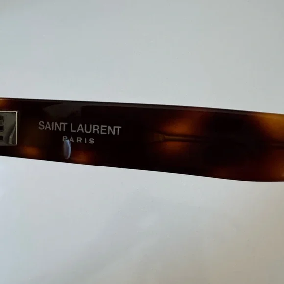 Saint Laurent SL 601 002 Rectangular Havana Green 51 mm-20-145 Men's Sunglasses - Picture 12 of 16